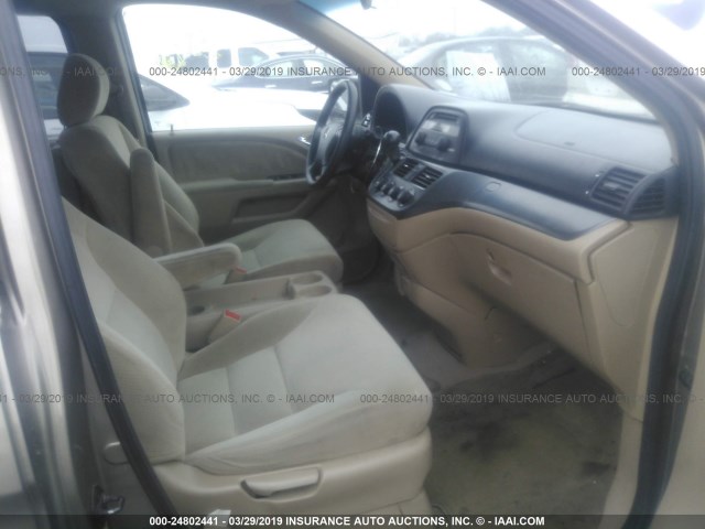 5FNRL38266B057755 - 2006 HONDA ODYSSEY LX GOLD photo 5