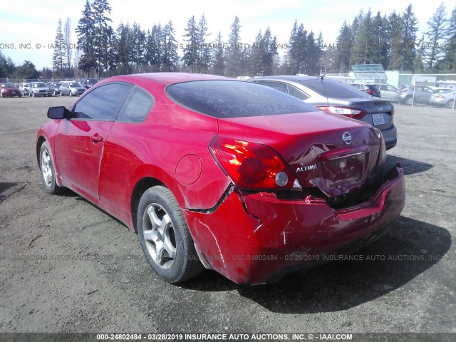 1N4AL24E88C124627 - 2008 NISSAN ALTIMA 2.5S RED photo 3