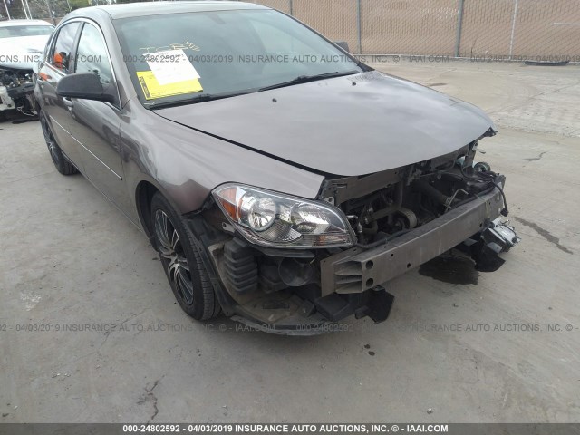 1G1ZB5E12BF120133 - 2011 CHEVROLET MALIBU LS BROWN photo 1