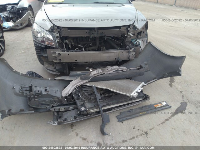 1G1ZB5E12BF120133 - 2011 CHEVROLET MALIBU LS BROWN photo 6