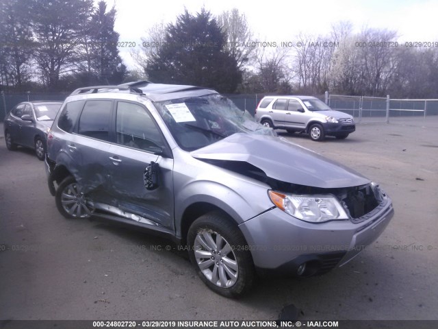 JF2SHBEC6BH762867 - 2011 SUBARU FORESTER LIMITED SILVER photo 1