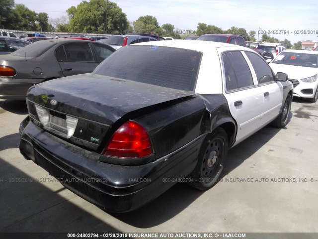 2FABP7BV1AX124552 - 2010 FORD CROWN VICTORIA POLICE INTERCEPTOR BLACK photo 4