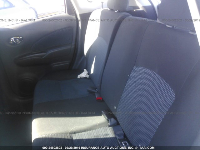 3N1CE2CP0FL399087 - 2015 NISSAN VERSA NOTE S/S PLUS/SV/SL/SR WHITE photo 8