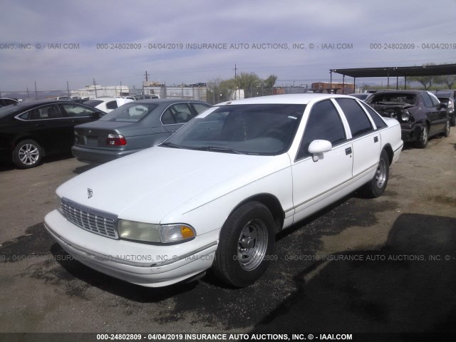 1G1BL52W7RR120426 - 1994 CHEVROLET CAPRICE CLASSIC WHITE photo 2