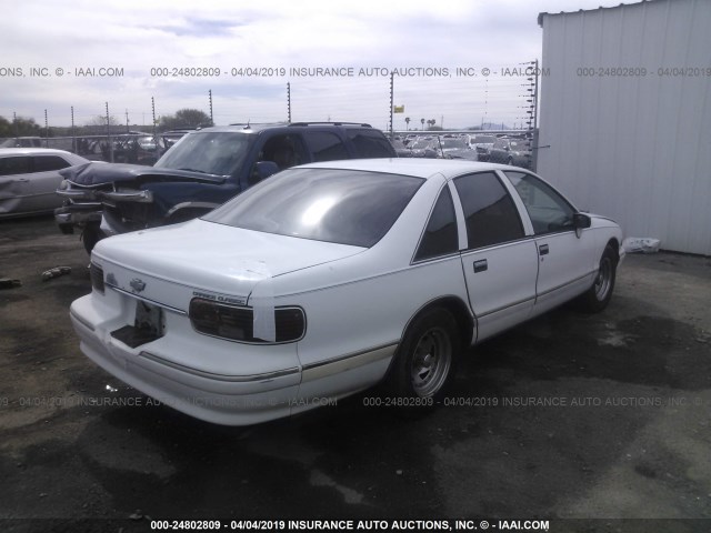 1G1BL52W7RR120426 - 1994 CHEVROLET CAPRICE CLASSIC WHITE photo 4