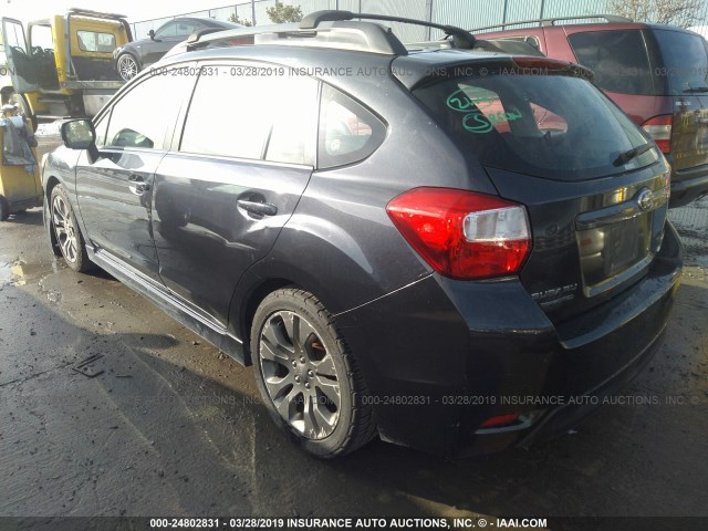 JF1GPAL6XCH229829 - 2012 SUBARU IMPREZA SPORT PREMIUM GRAY photo 3