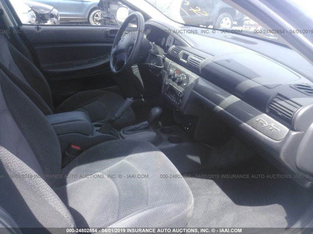 1B3AL76RX4N292776 - 2004 DODGE STRATUS R/T SILVER photo 5