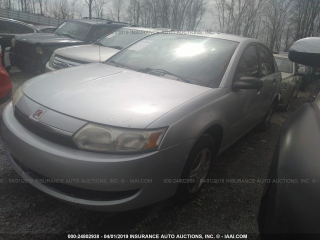 1G8AF52F44Z125628 - 2004 SATURN ION LEVEL 1 SILVER photo 2