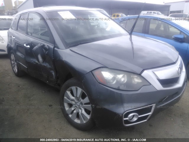 5J8TB2H26BA004562 - 2011 ACURA RDX GRAY photo 6