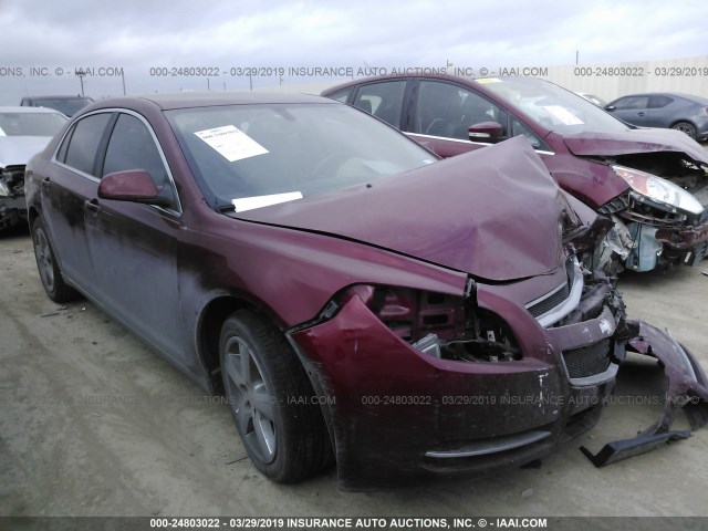 1G1ZD5E18BF342153 - 2011 CHEVROLET MALIBU 2LT MAROON photo 1