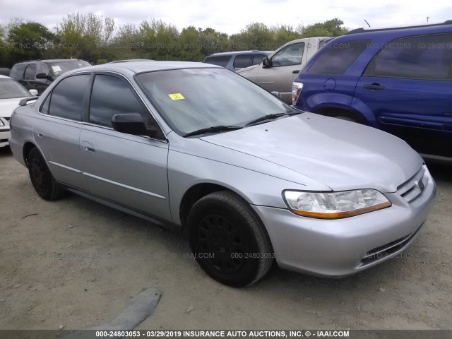 1HGCF86642A131436 - 2002 HONDA ACCORD VALUE SILVER photo 1