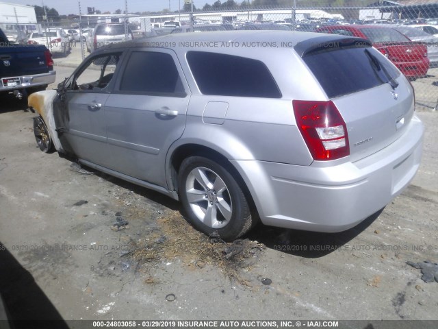 2D4FV48V45H155644 - 2005 DODGE MAGNUM SXT ვერცხლისფერი ფოტო 3