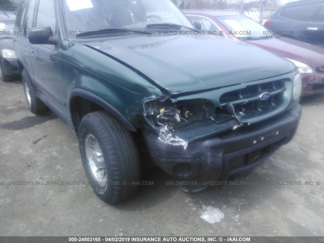 1FMYU60XXYUA29898 - 2000 FORD EXPLORER SPORT GREEN photo 6