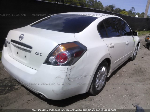 1N4AL21E89N414506 - 2009 NISSAN ALTIMA 2.5/2.5S თეთრი ფოტო 4