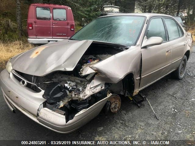 1NXBR18E9WZ072638 - 1998 TOYOTA COROLLA VE/CE/LE 棕色 照片 2