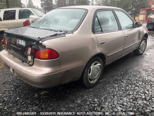 1NXBR18E9WZ072638 - 1998 TOYOTA COROLLA VE/CE/LE 棕色 照片 4