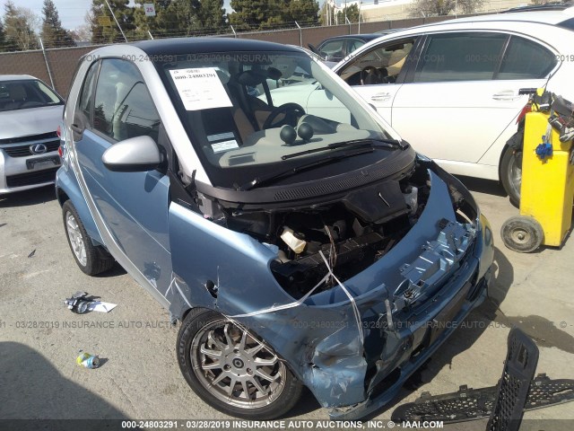 WMEEJ3BA2DK584259 - 2013 SMART FORTWO PURE/PASSION BLUE photo 1