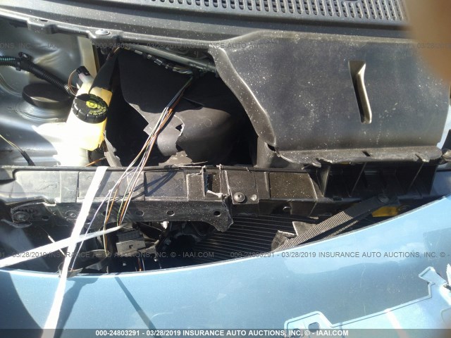 WMEEJ3BA2DK584259 - 2013 SMART FORTWO PURE/PASSION BLUE photo 10