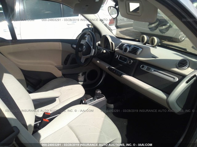 WMEEJ3BA2DK584259 - 2013 SMART FORTWO PURE/PASSION BLUE photo 5