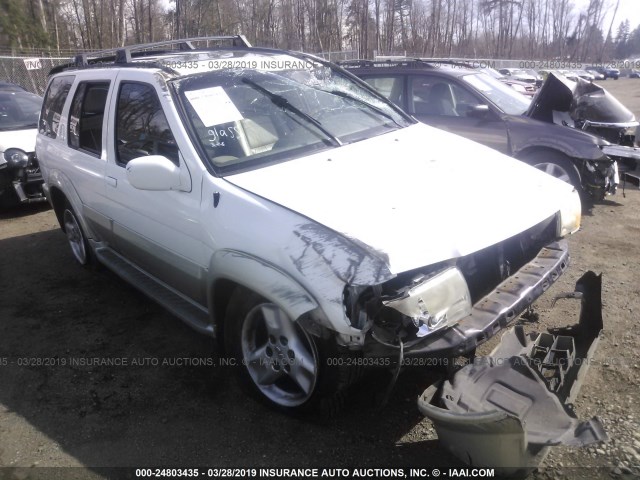 JNRDR07X31W101770 - 2001 INFINITI QX4 WHITE photo 1