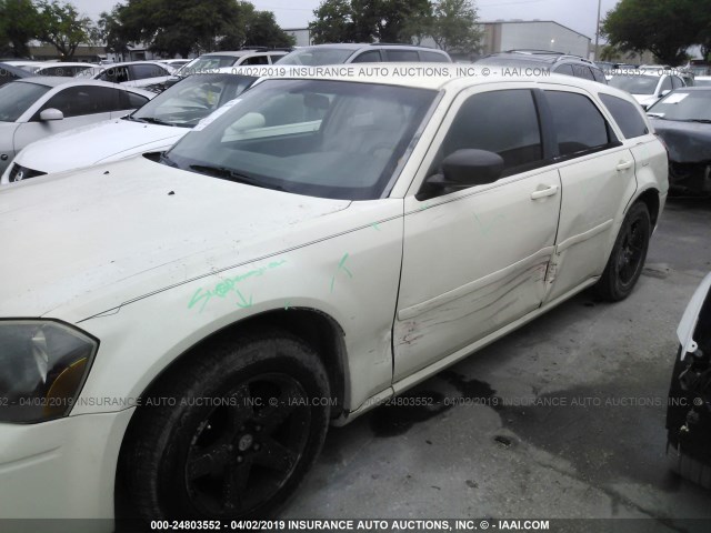 2D4FV48V65H190198 - 2005 DODGE MAGNUM SXT CREAM photo 6