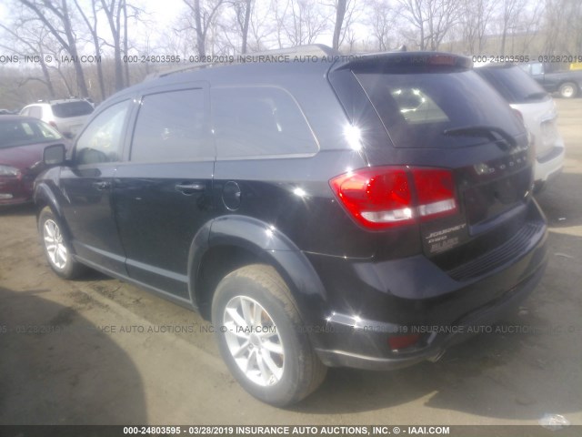 3C4PDDBG0HT574214 - 2017 DODGE JOURNEY SXT BLACK photo 3