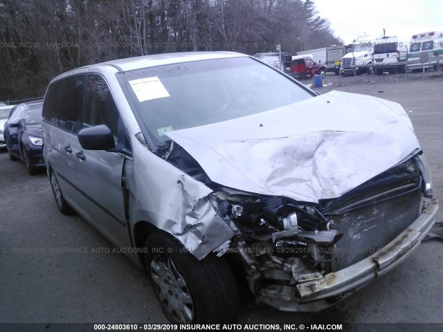 5FNRL38257B084141 - 2007 HONDA ODYSSEY LX SILVER photo 1