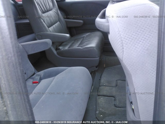 5FNRL38257B084141 - 2007 HONDA ODYSSEY LX SILVER photo 8