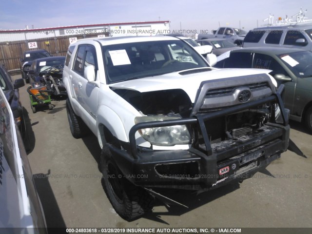 JTEBT14R160063708 - 2006 TOYOTA 4RUNNER SR5/SPORT WHITE photo 1