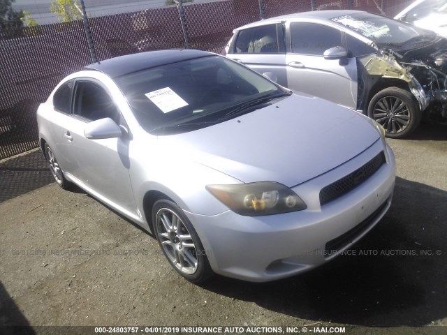 JTKDE167880253469 - 2008 TOYOTA SCION TC SILVER photo 1