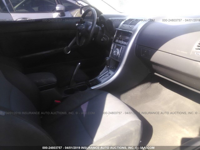 JTKDE167880253469 - 2008 TOYOTA SCION TC SILVER photo 5