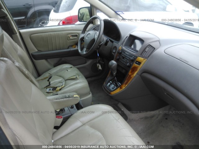 JT6GF10U0Y0060191 - 2000 LEXUS RX 300 GRAY photo 5