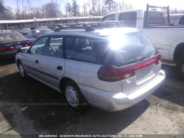 4S3BK6357S7348370 - 1995 SUBARU LEGACY L/OUTBACK SILVER photo 3