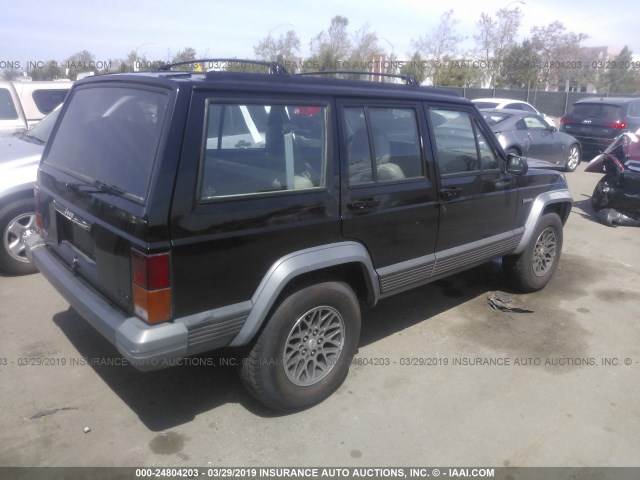 1J4FT78S2TL144159 - 1996 JEEP CHEROKEE COUNTRY BLACK photo 4