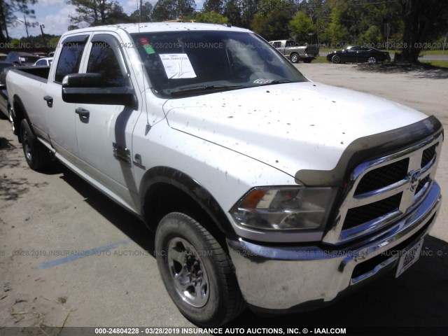 3C6UR5HL2DG572098 - 2013 RAM 2500 ST WHITE photo 1