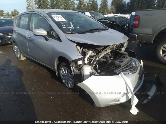 3N1CE2CP6FL426521 - 2015 NISSAN VERSA NOTE S/S PLUS/SV/SL/SR SILVER photo 1