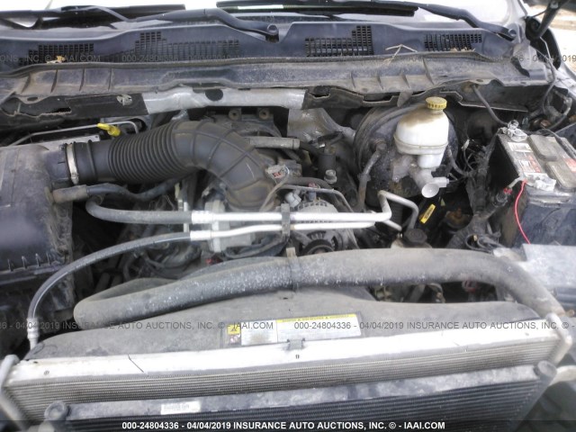 3D7TT2CT4BG536783 - 2011 DODGE RAM 2500 GRAY photo 10