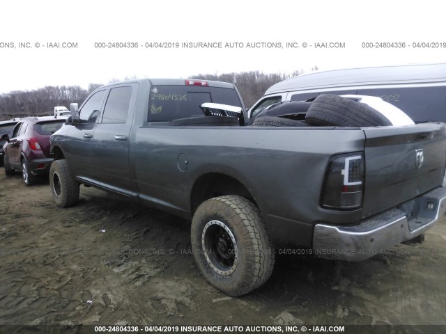 3D7TT2CT4BG536783 - 2011 DODGE RAM 2500 GRAY photo 3