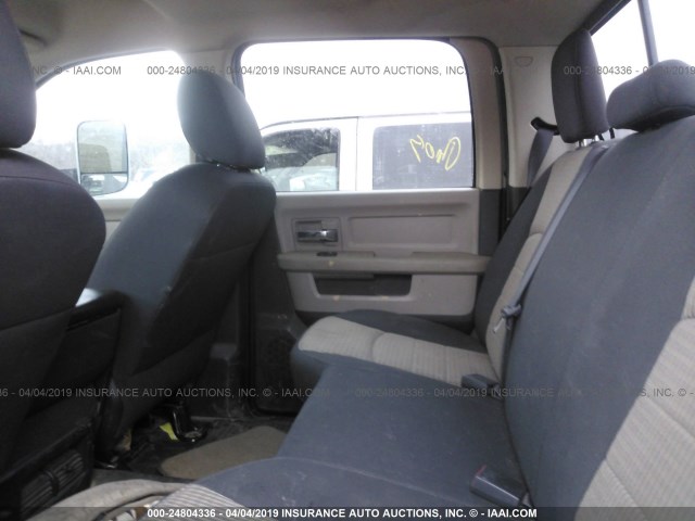 3D7TT2CT4BG536783 - 2011 DODGE RAM 2500 GRAY photo 8