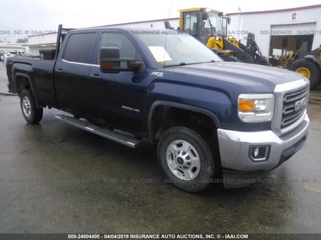 1GT12YEG9FF589445 - 2015 GMC SIERRA K2500 SLE BLUE photo 1