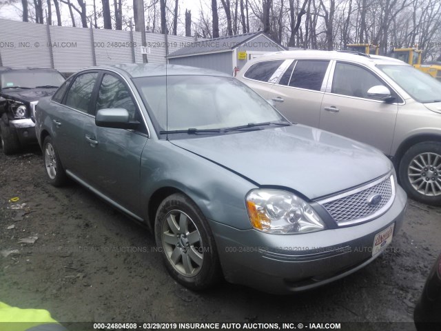 1FAHP24107G133913 - 2007 FORD FIVE HUNDRED SEL GREEN photo 1