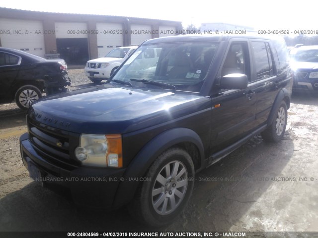 SALAE25436A360789 - 2006 LAND ROVER LR3 SE BLACK photo 2