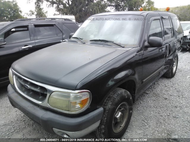 1FMZU73E1YZB46261 - 2000 FORD EXPLORER XLT BLACK photo 2