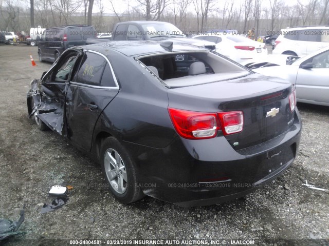 1G11B5SL7FF110657 - 2015 CHEVROLET MALIBU LS BLACK photo 3