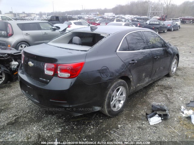 1G11B5SL7FF110657 - 2015 CHEVROLET MALIBU LS BLACK photo 4