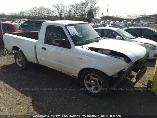 1FTYR10U75PB04954 - 2005 FORD RANGER WHITE photo 1