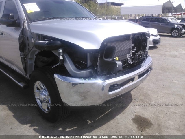 3C6UR5CL4JG301269 - 2018 RAM 2500 ST SILVER photo 6