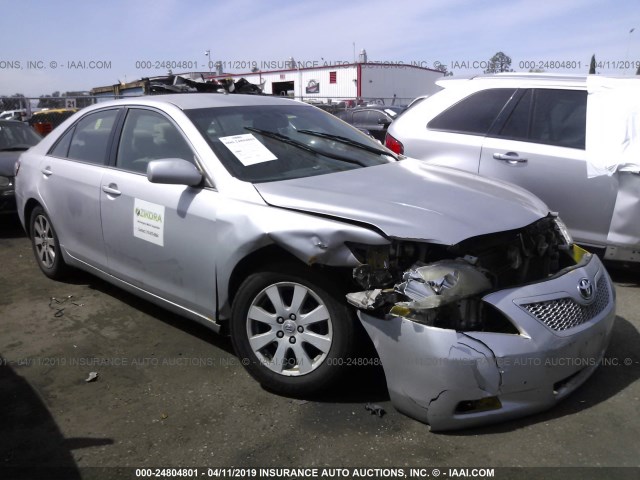 4T1BB46K38U053939 - 2008 TOYOTA CAMRY HYBRID SILVER photo 1