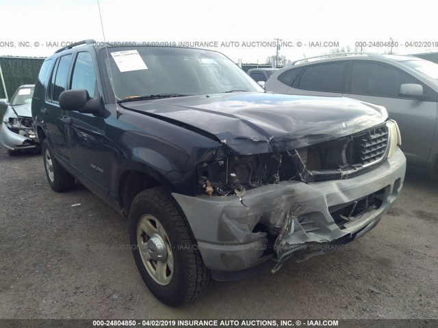 1FMZU62E02ZC34530 - 2002 FORD EXPLORER XLS Dark Blue photo 1