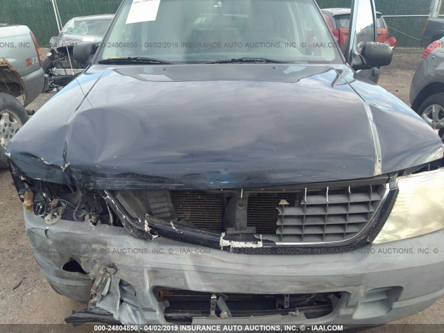 1FMZU62E02ZC34530 - 2002 FORD EXPLORER XLS Dark Blue photo 10